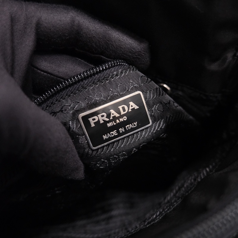 Prada Nylon Vintage Chain Bag 25 普拉特黑色中古尼龍降落傘/單肩包-27