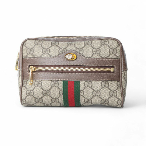 GUCCI 517076 GG Supreme Ophidia 腰包/