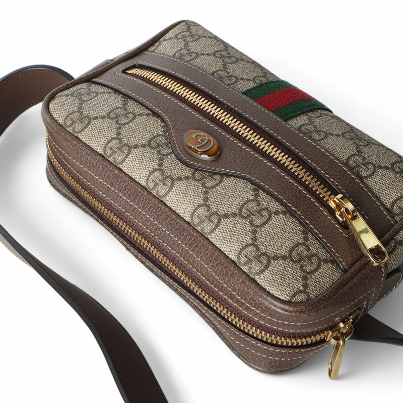 【包稅】GUCCI 517076 GG Supreme Ophidia 腰包/-3