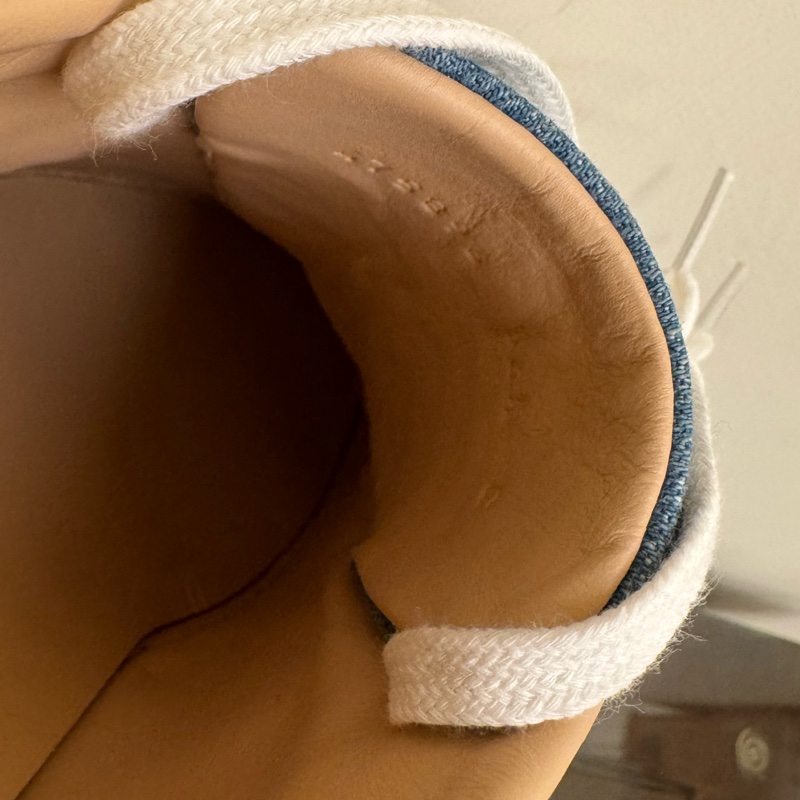 GUCCI HANA 系列刺繡牛仔休閒鞋-11