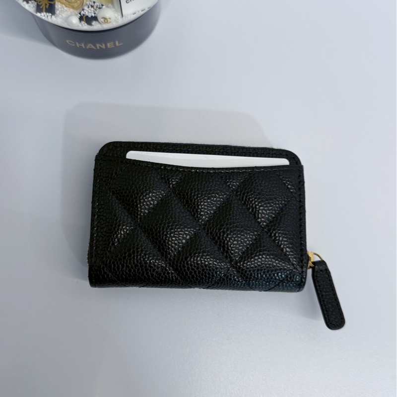 Chanel 全新 ㄇ零錢包 晶片款-1