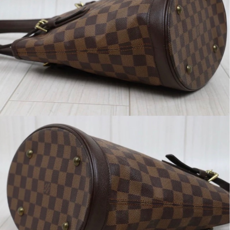 「JL精品代購」 98新 lv棋盤格單肩水桶包 附子包-7