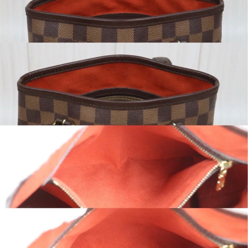 「JL精品代購」 98新 lv棋盤格單肩水桶包 附子包-8