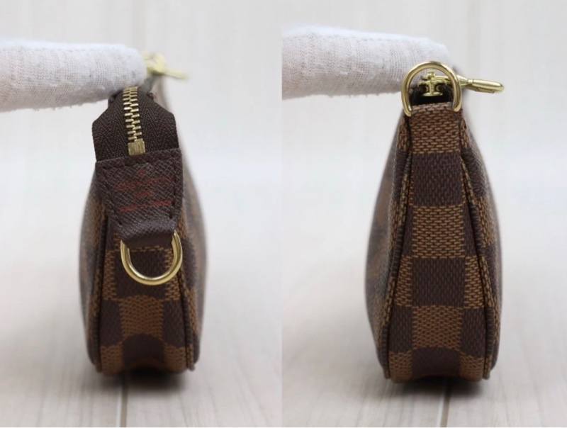 「JL精品代購」 98新 lv棋盤格單肩水桶包 附子包-12