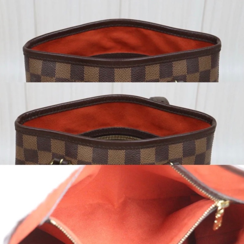 「JL精品代購」 98新 lv棋盤格單肩水桶包 附子包-18