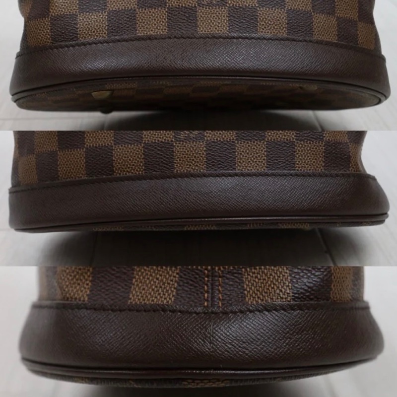 「JL精品代購」 98新 lv棋盤格單肩水桶包 附子包-19