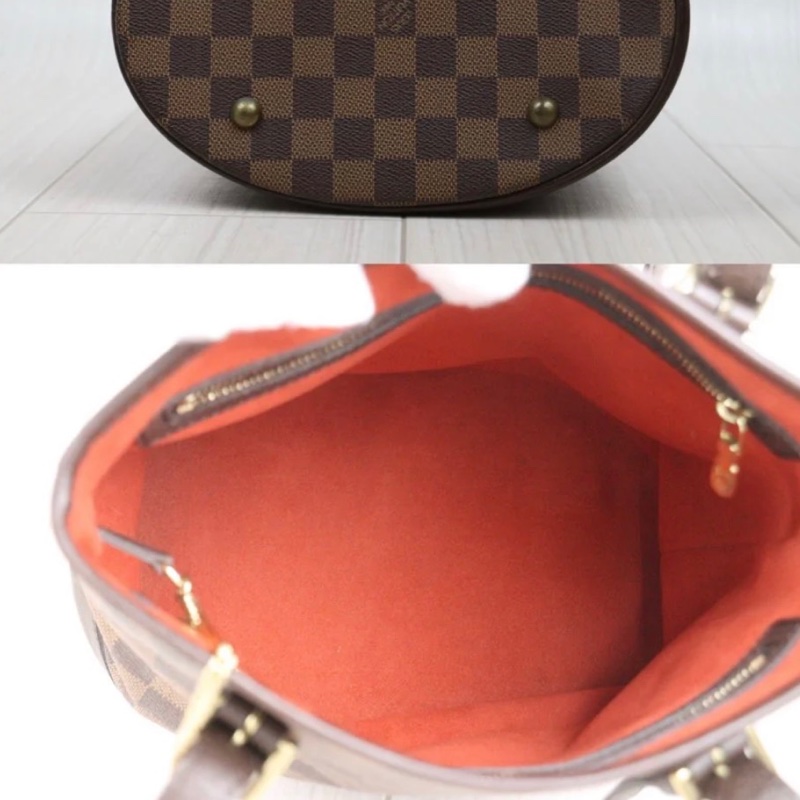 「JL精品代購」 98新 lv棋盤格單肩水桶包 附子包-22