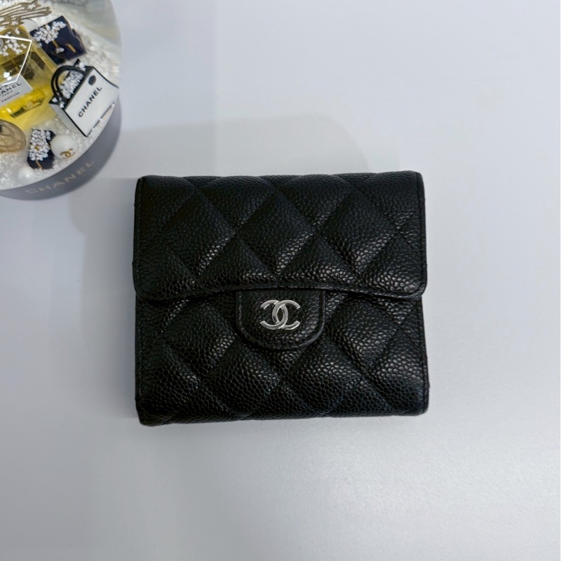 Chanel 三摺夾 完整雷標29開-0