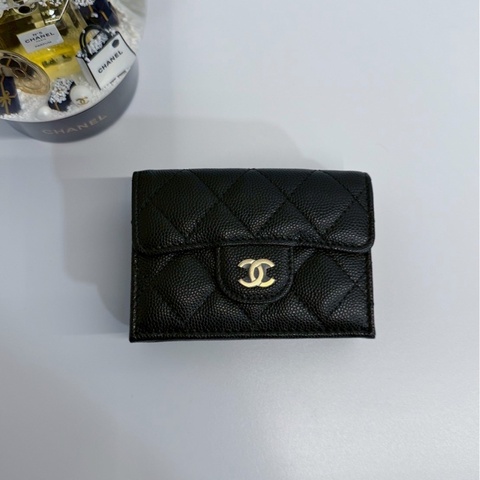 Chanel 小三摺夾 晶片款 全新閒置