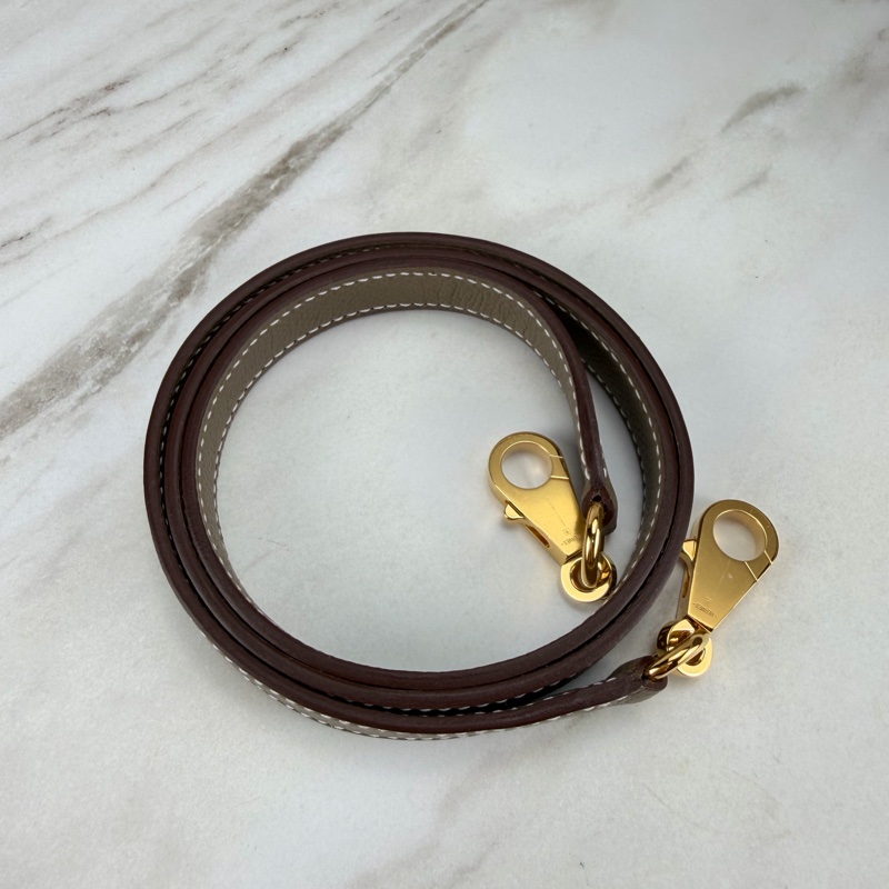 愛馬仕 Hermès Kelly28 Epsom 外縫 大象灰金釦 Kelly-20