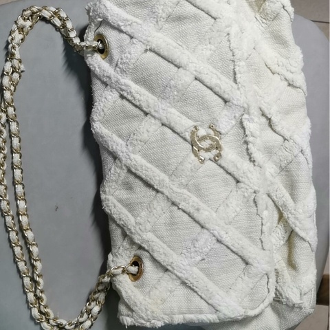 【Chanel檢漏✨ 全網最低價！】Chanel Tote毛呢鏈條包 仙氣飄飄