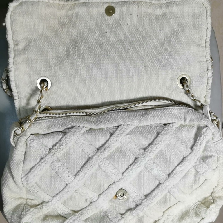 【Chanel檢漏✨ 全網最低價！】Chanel Tote毛呢鏈條包 仙氣飄飄-3