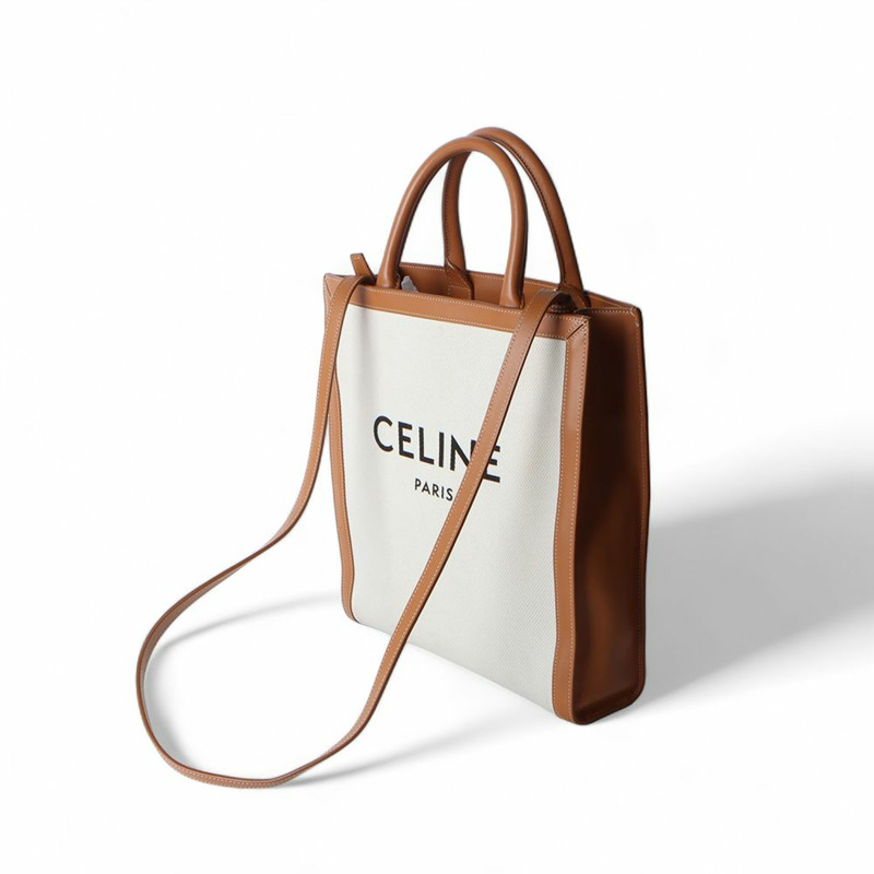 【包稅】CELINE 192082 帆布直式 Cabas 小號（含證書）/-1