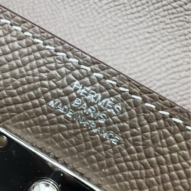 🌈Hermes🧡Kelly Wallet🧡大象灰銀扣🌟未使用閑置🌈Epsom皮🌟長銀包🌟愛馬仕🌟-2