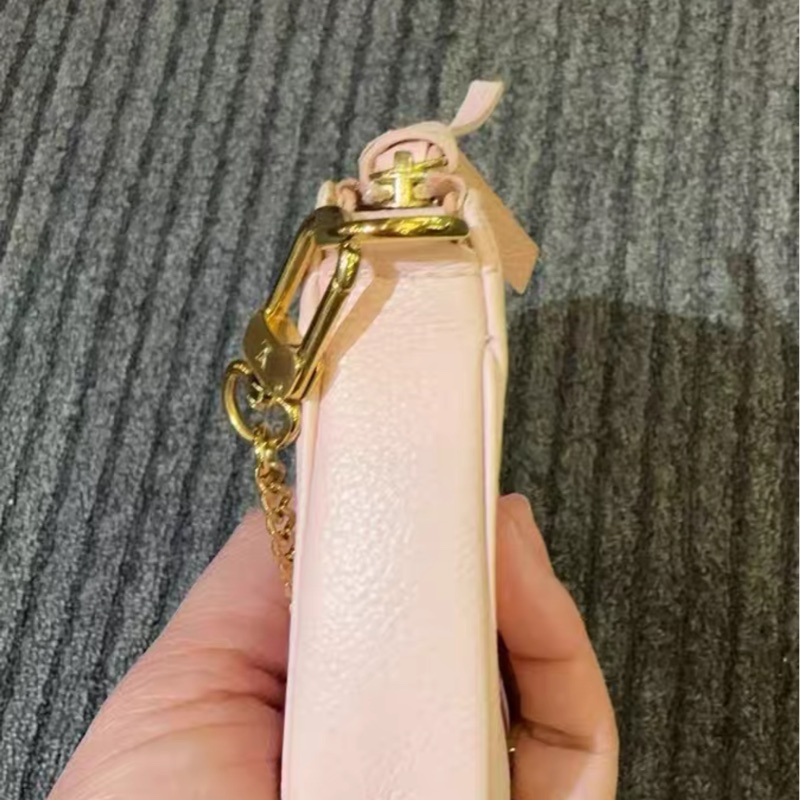 【檢漏LV✨ 全網最低價！】櫻花粉LV麻將包-6