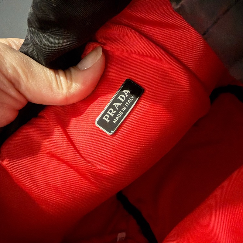 Prada 尼龍 水桶包 手提包 斜背包-12
