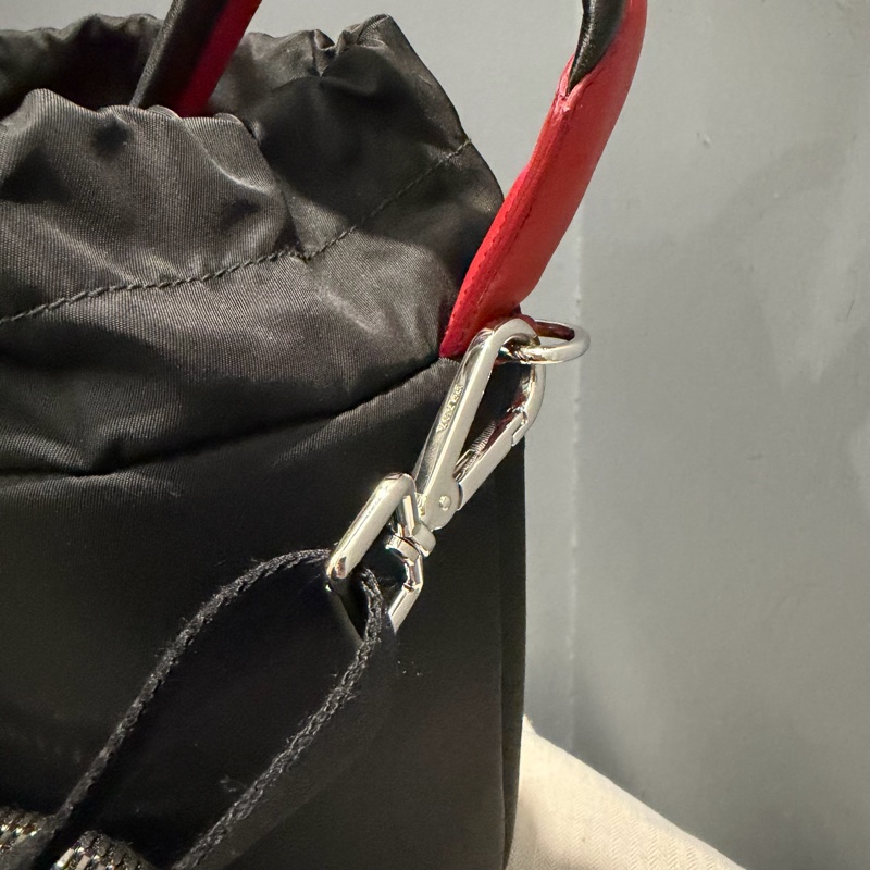Prada 尼龍 水桶包 手提包 斜背包-13