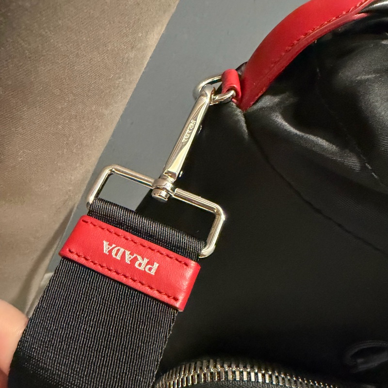 Prada 尼龍 水桶包 手提包 斜背包-14