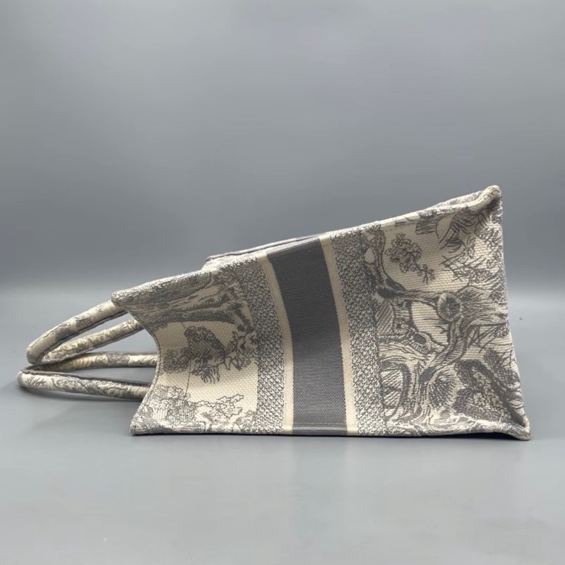 【96%新 ✨ 全網最低價！】Dior迪奧 托特 Book Tote動物園托特包 灰色-3