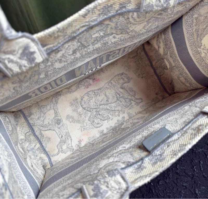 【92%新 ✨ 全網最低價!】Dior迪奧 托特 Book Tote動物園托特包 灰色-4