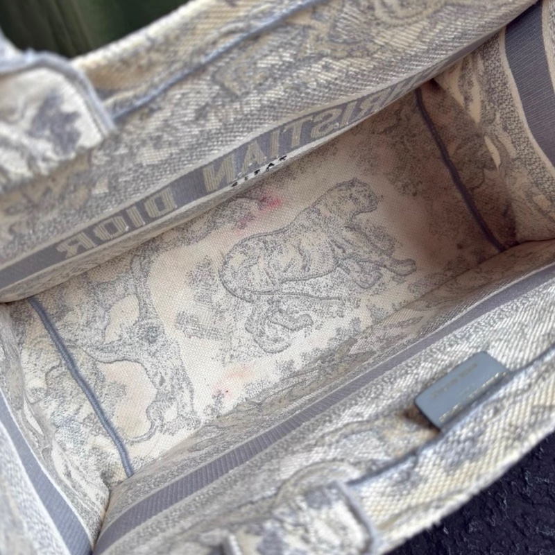 【92%新 ✨ 全網最低價!】Dior迪奧 托特 Book Tote動物園托特包 灰色-7