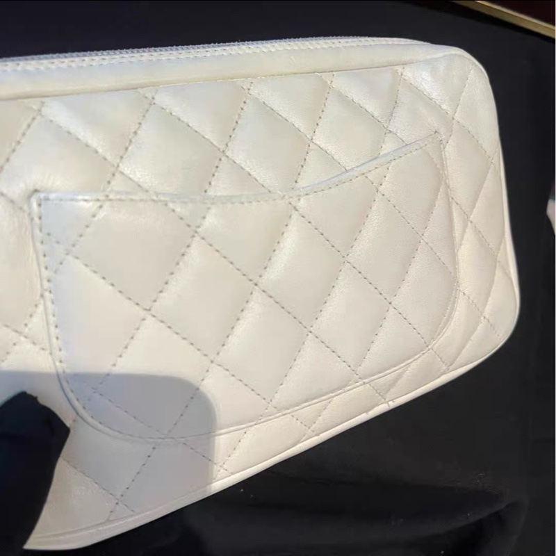 【96%新 ✨ 全網最低價！】Chanel 康鵬相機包 黑白經典-4