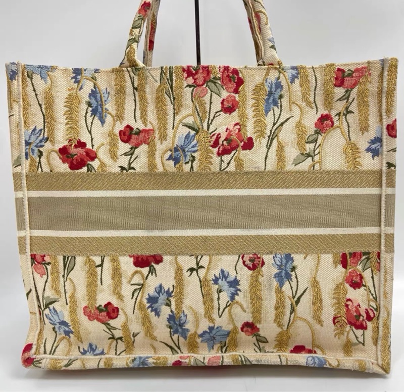 【95%新 ✨ 全網最低價！】Dior 迪奧 春節限定款扶桑花刺繡中號托特-2