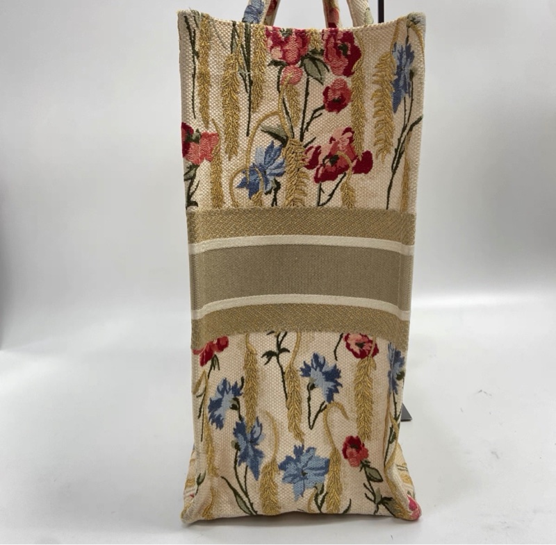 【95%新 ✨ 全網最低價！】Dior 迪奧 春節限定款扶桑花刺繡中號托特-4