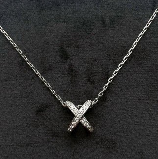 小巴黎二手名牌 法國高端品牌Chuamet尚美  經典之作 歡緣 項鍊-2