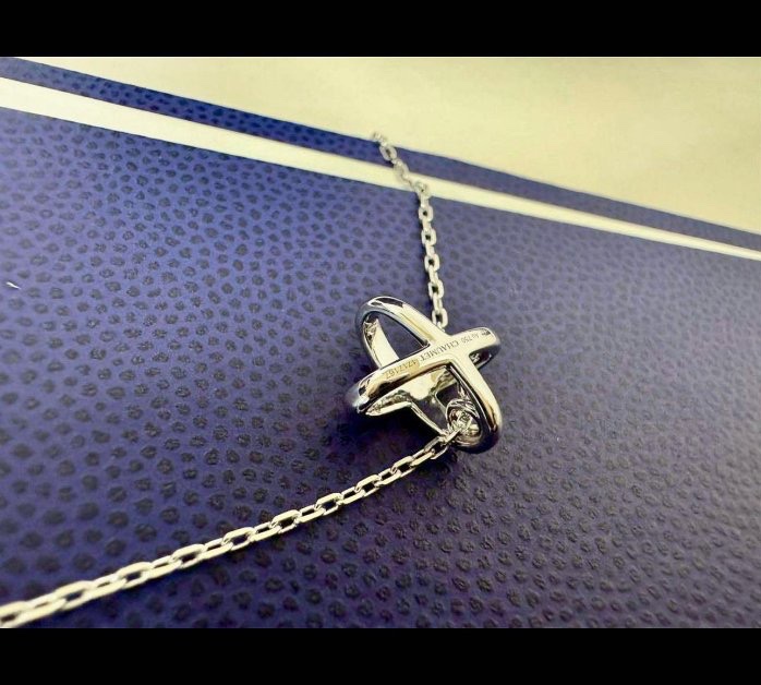 小巴黎二手名牌 法國高端品牌Chuamet尚美  經典之作 歡緣 項鍊-4