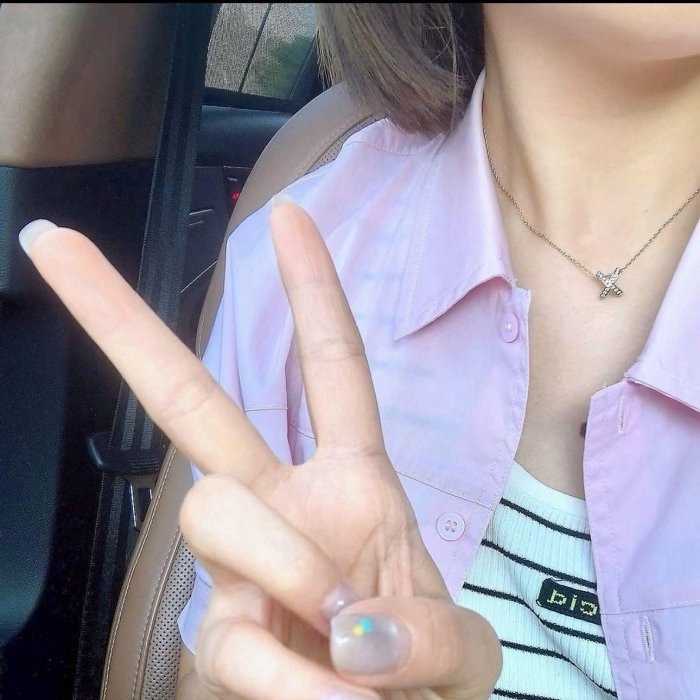 小巴黎二手名牌 法國高端品牌Chuamet尚美  經典之作 歡緣 項鍊-5