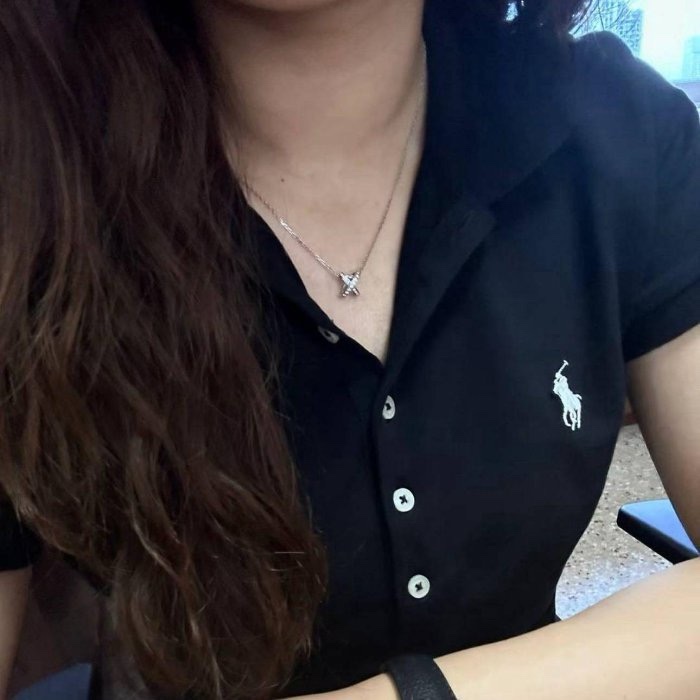 小巴黎二手名牌 法國高端品牌Chuamet尚美  經典之作 歡緣 項鍊-7