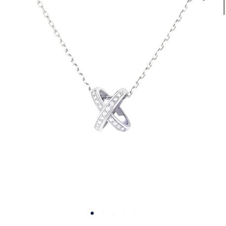 小巴黎二手名牌 法國高端品牌Chuamet尚美  經典之作 歡緣 項鍊-8