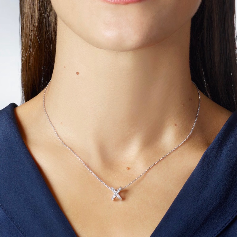 小巴黎二手名牌 法國高端品牌Chuamet尚美  經典之作 歡緣 項鍊-9