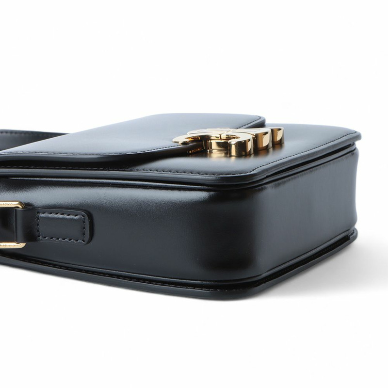 【包稅】CELINE Celine 188423BF4 Tiny Triomphe 亮面小牛皮斜背包/32333--4