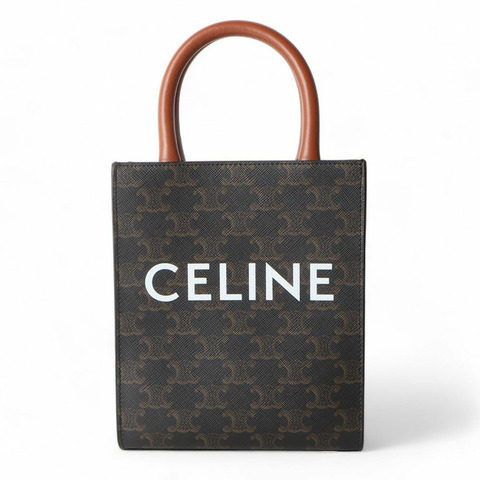 CELINE Triomphe 垂直迷你 Cabas 包