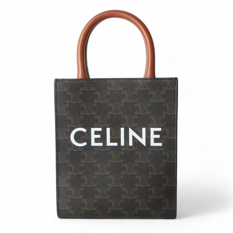 【包稅】CELINE Triomphe 垂直迷你 Cabas 包-0