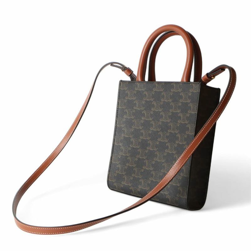 【包稅】CELINE Triomphe 垂直迷你 Cabas 包-1