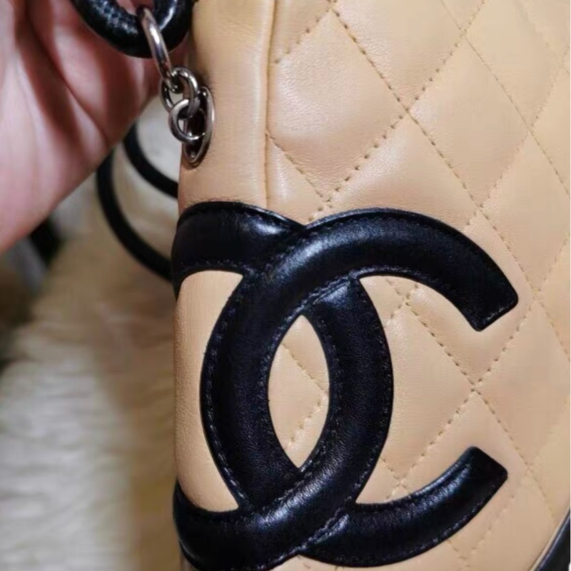 【96%新 ✨ 全網最低價！】Chanel 康鵬相機包 米色經典-3