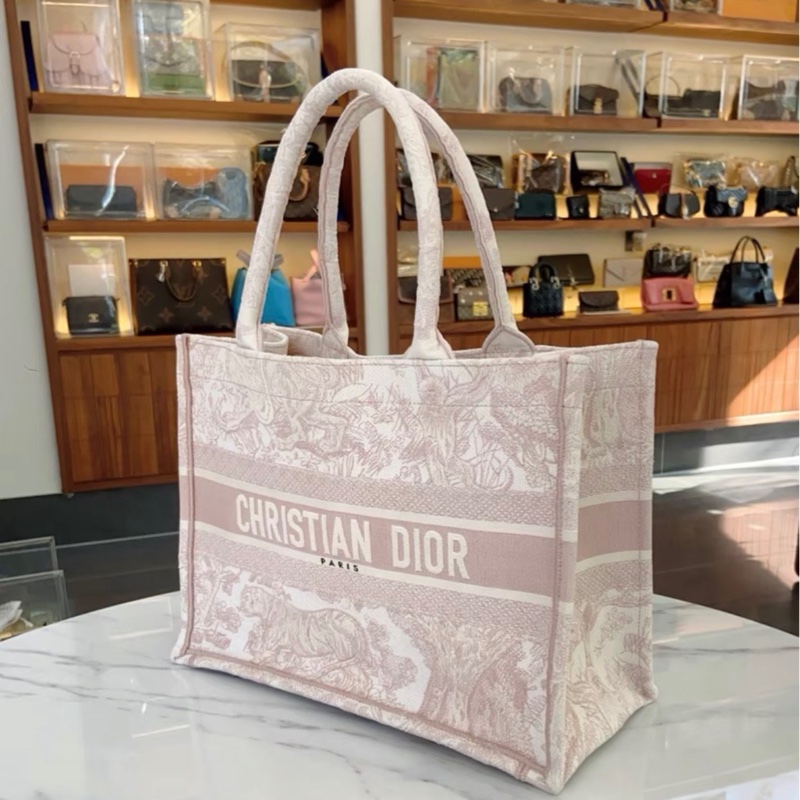 【 96%新 ✨ 全網最低價！】Dior迪奧 M1296ZTDT_M912 粉色動物園托特中號-2