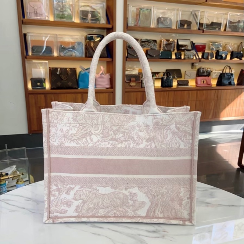 【 96%新 ✨ 全網最低價！】Dior迪奧 M1296ZTDT_M912 粉色動物園托特中號-3