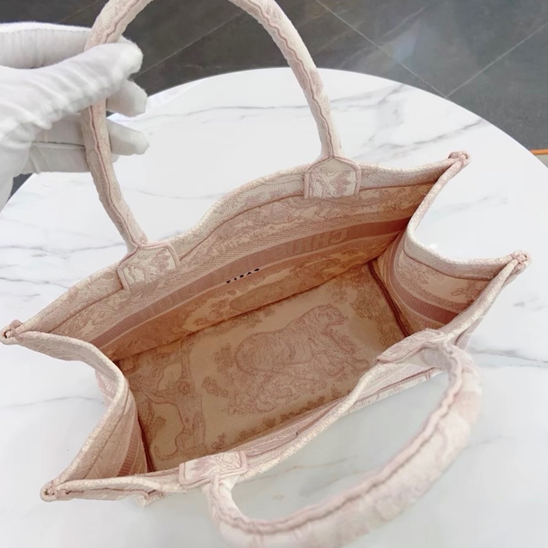 【 96%新 ✨ 全網最低價！】Dior迪奧 M1296ZTDT_M912 粉色動物園托特中號-4