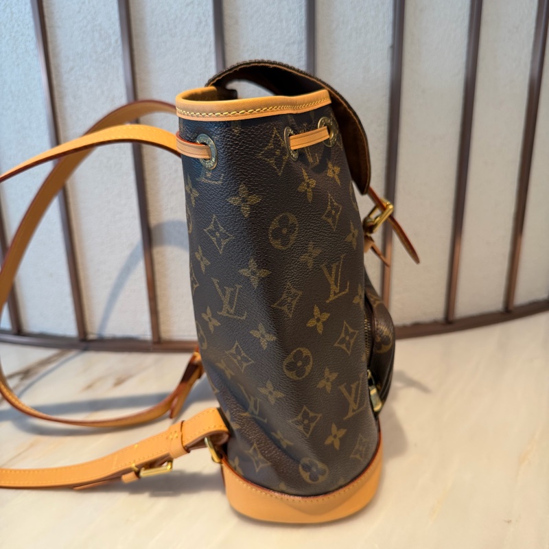 【97%新 ✨ 全網最低價!】 LV中古老花迷你雙肩包 lv小書包-2