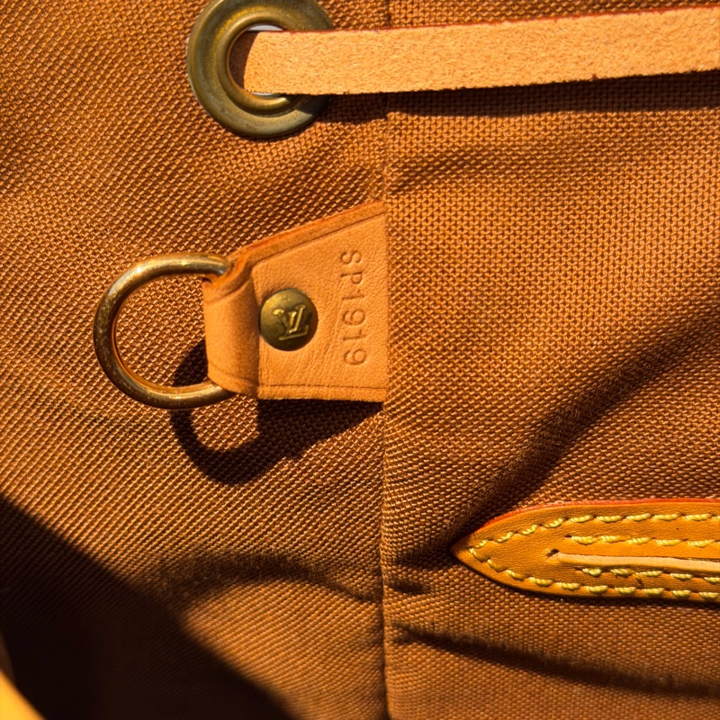 【97%新 ✨ 全網最低價!】 LV中古老花迷你雙肩包 lv小書包-9