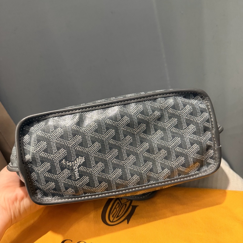 Goyard mini tote 迷你托特 包 灰-4