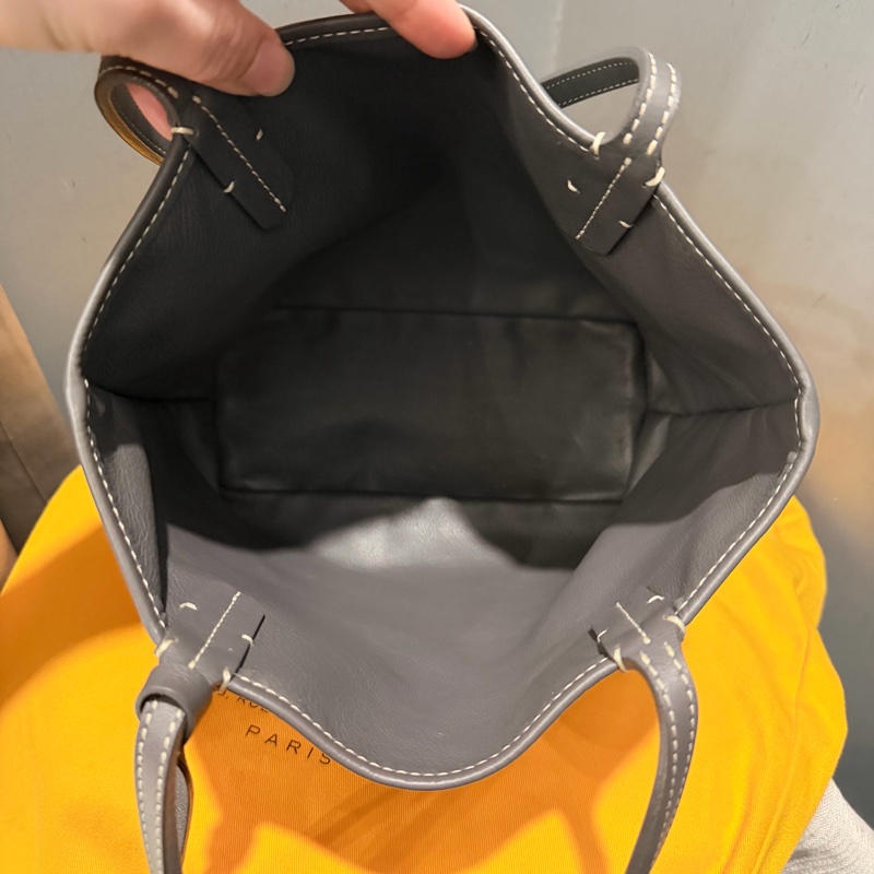 Goyard mini tote 迷你托特 包 灰-5