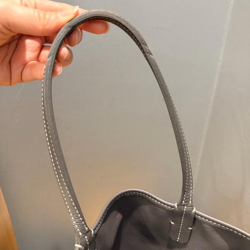 Goyard mini tote 迷你托特 包 灰-12