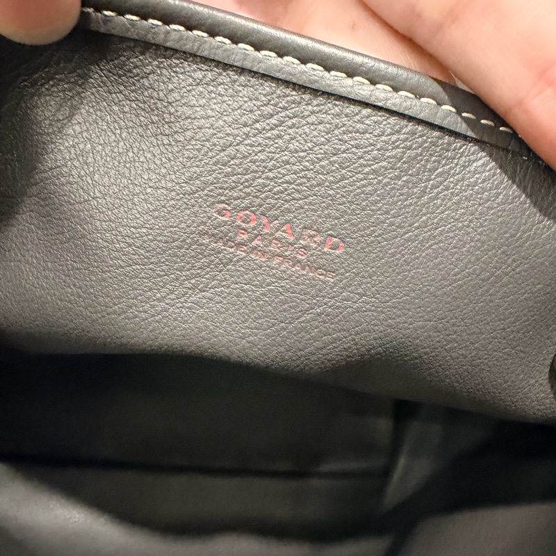 Goyard mini tote 迷你托特 包 灰-14