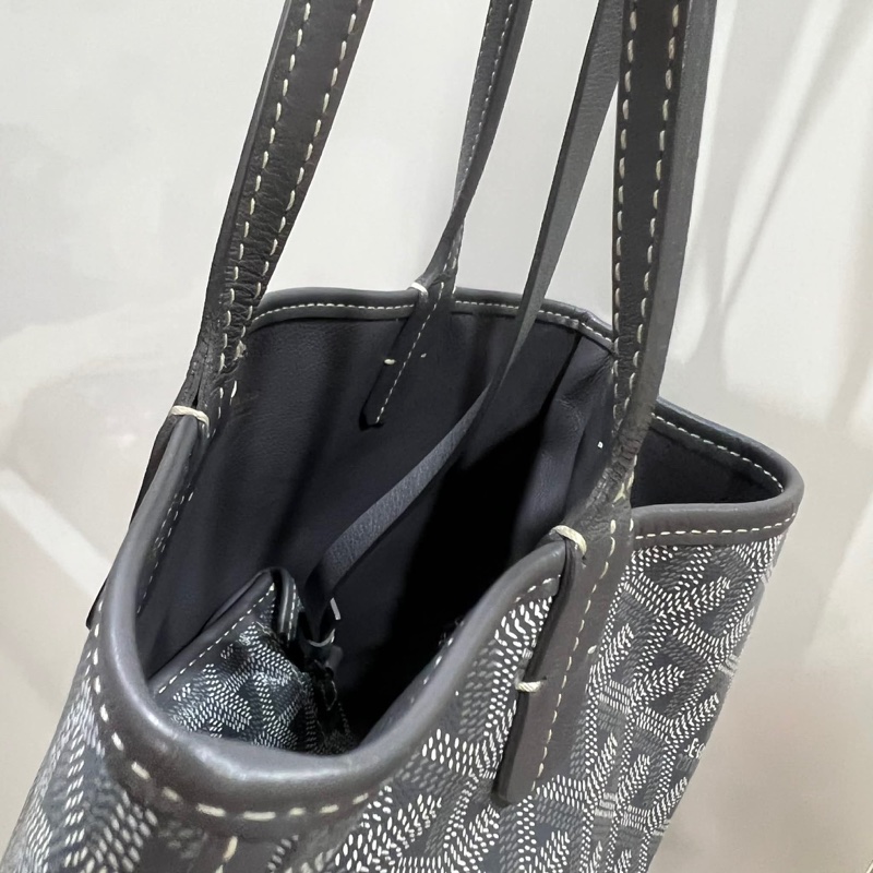 Goyard mini tote 迷你托特 包 灰-26