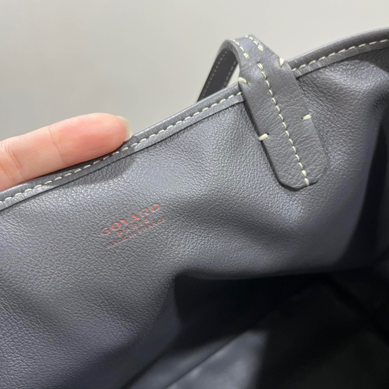 Goyard mini tote 迷你托特 包 灰-27